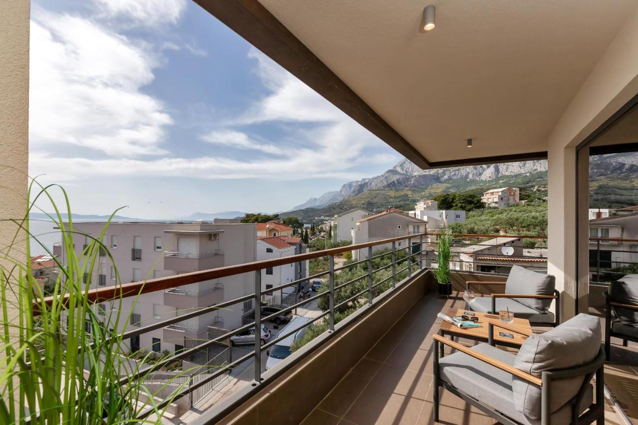5-6 Luxury Apartments L&L Tucepi - 100M From The Beach - Makarska Exklusiv Exteriör bild