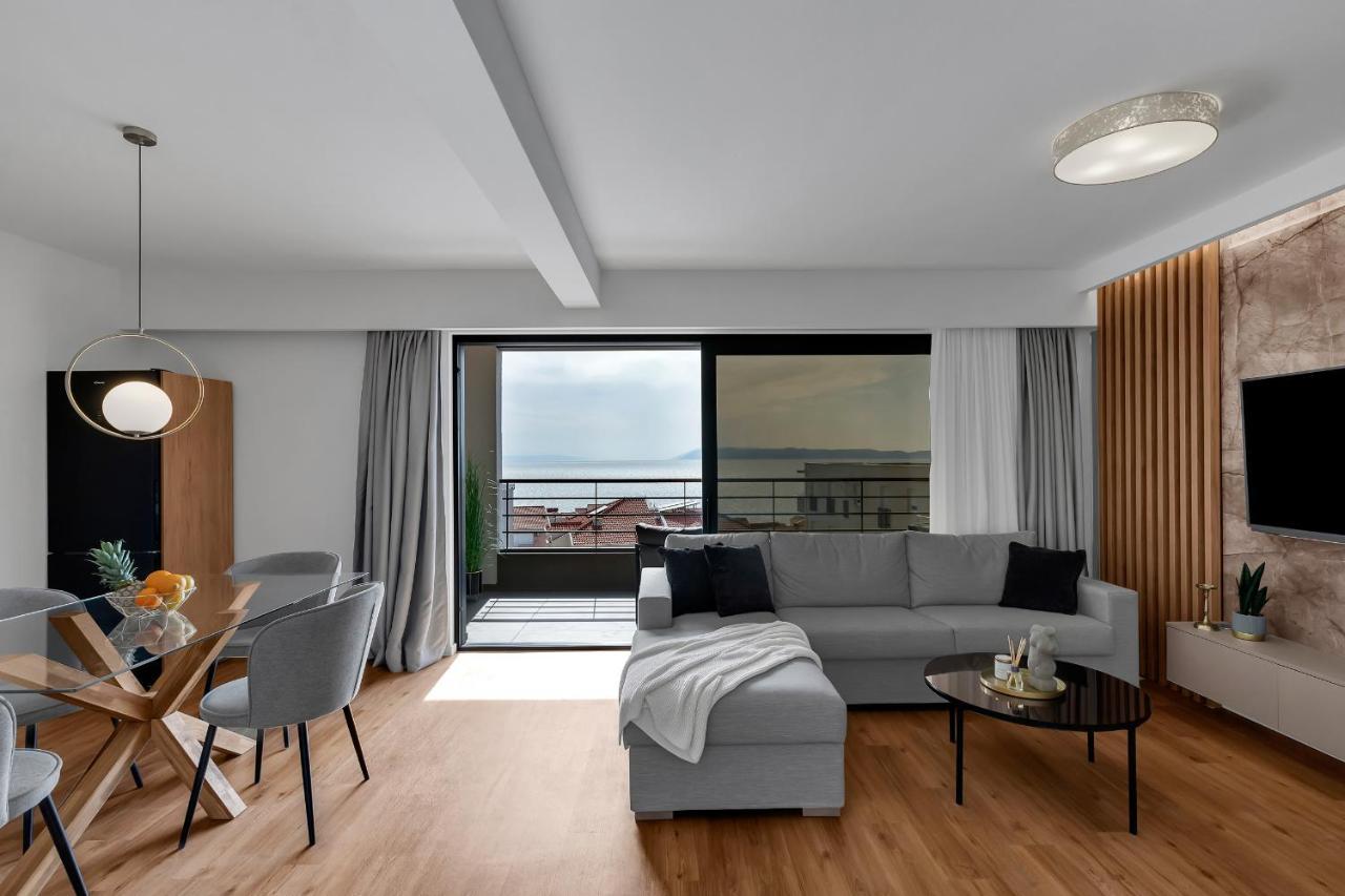 5-6 Luxury Apartments L&L Tucepi - 100M From The Beach - Makarska Exklusiv Exteriör bild