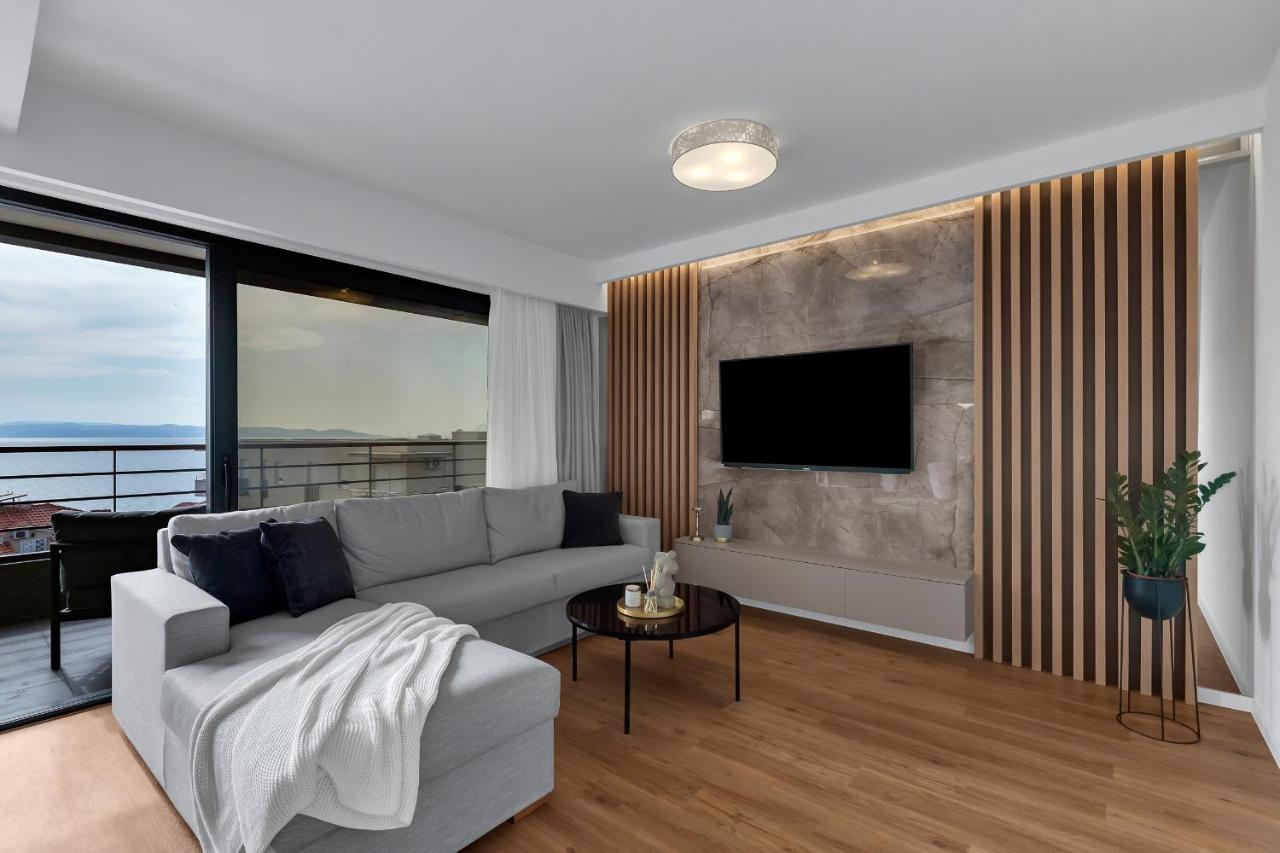 5-6 Luxury Apartments L&L Tucepi - 100M From The Beach - Makarska Exklusiv Exteriör bild